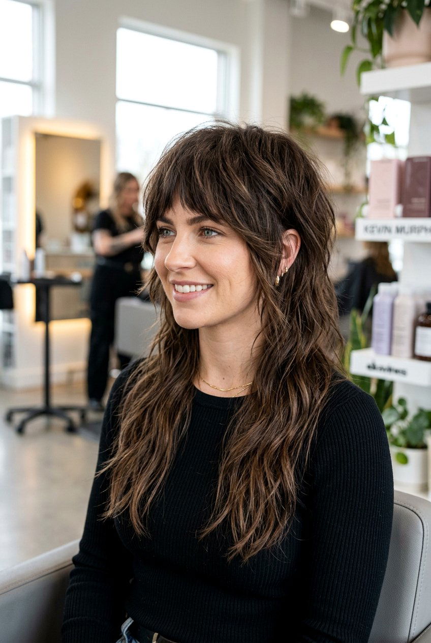 Modern Mullet Shag - 20 shaggy hairstyles for women - 20 shaggy hairstyles for women