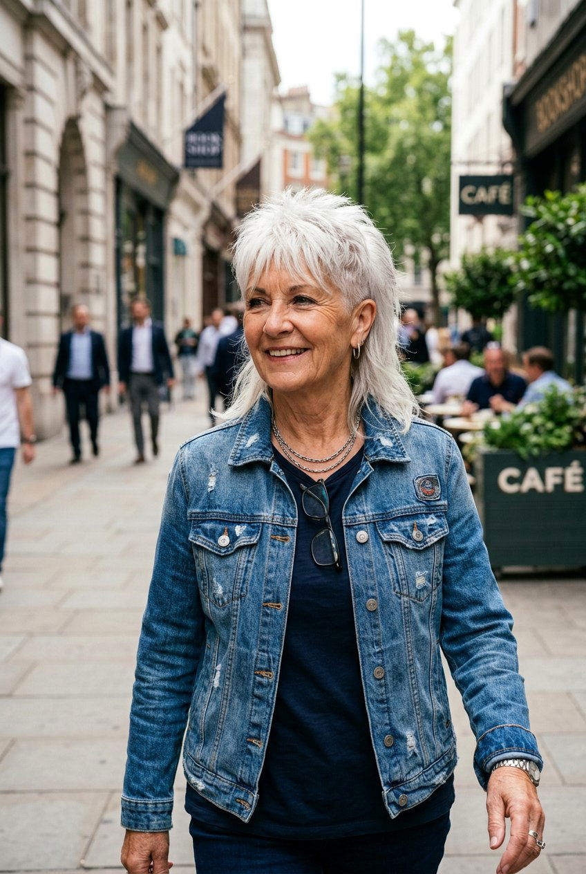 Modern Mullet Shag - 20 shag haircut for women over 70 - 20 shag haircut for women over 70