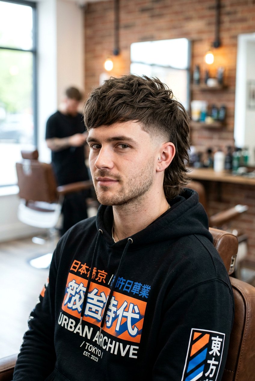 Modern Mullet With Layers - 20 long layered haircut for men - 20 long layered haircut for men