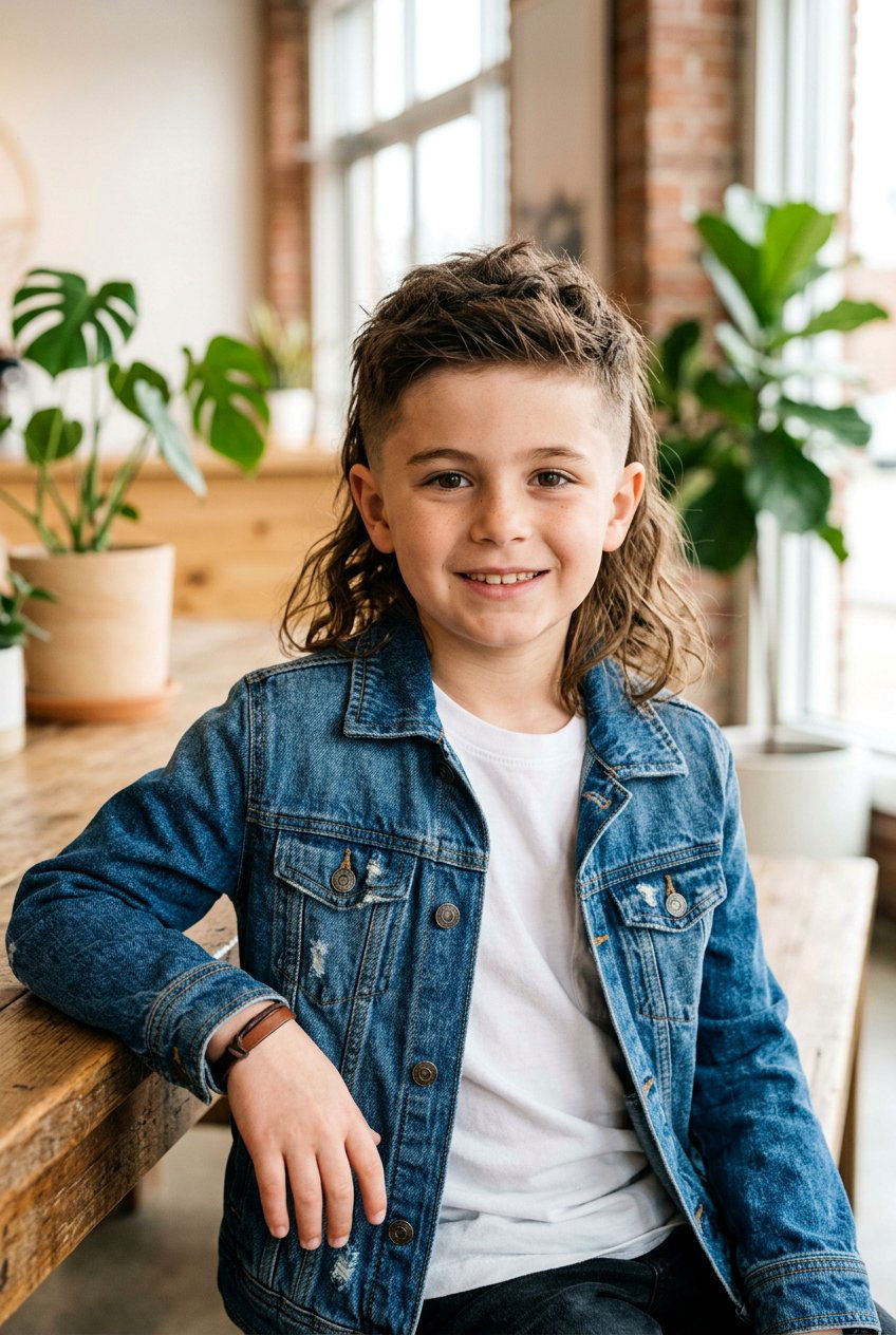 Modern Mullet for Boys - 20 picture day haircut for boys - 20 picture day haircut for boys