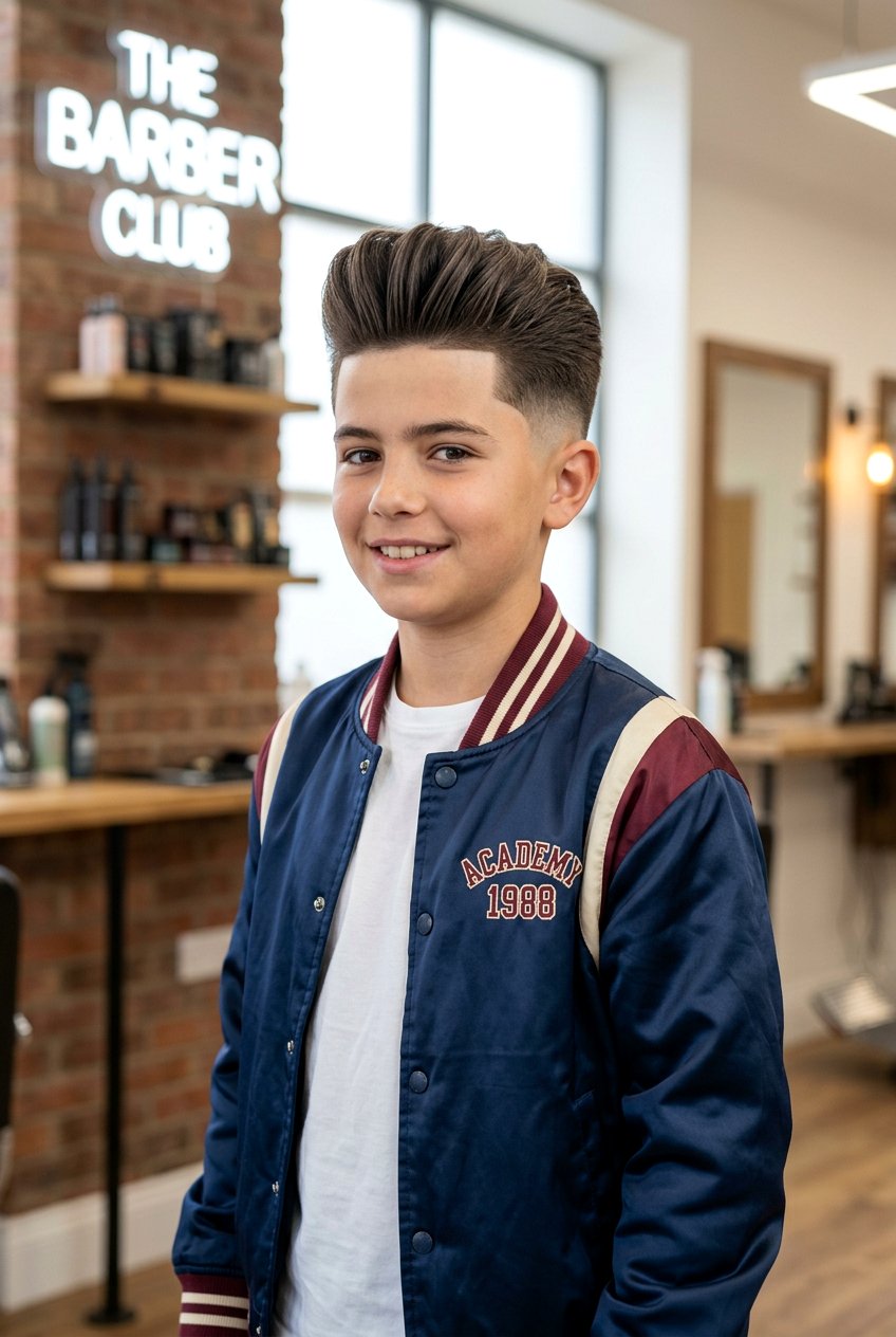Modern Pompadour Taper Thick Hair - 20 boys taper haircut for thick hair - 20 boys taper haircut for thick hair