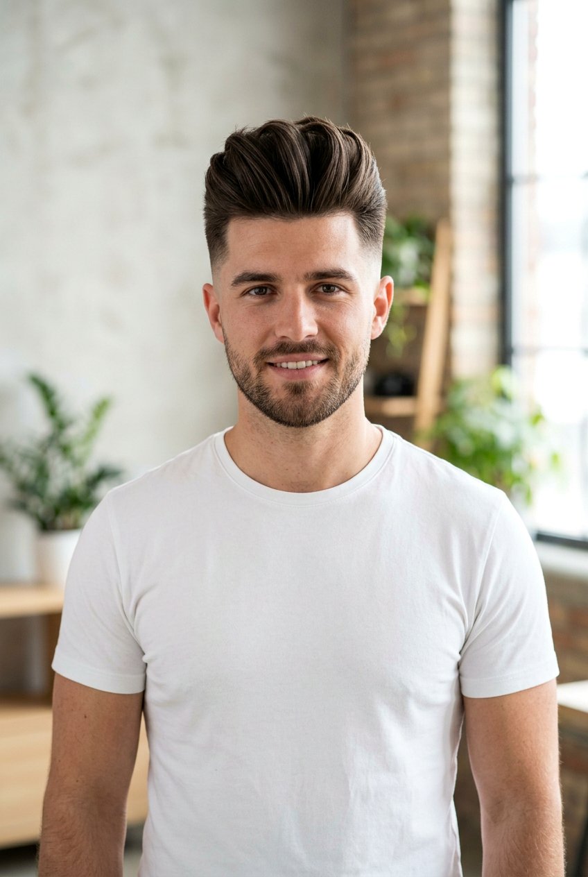 Modern Quiff Thick Hair - 20 textured quiff for thick hair men - 20 textured quiff for thick hair men