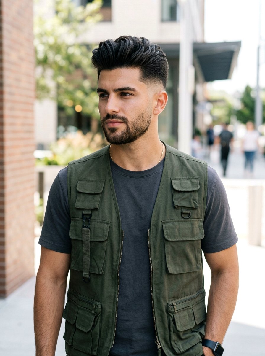 Modern Quiff - 20 quiff haircut for thick hair men - 20 quiff haircut for thick hair men