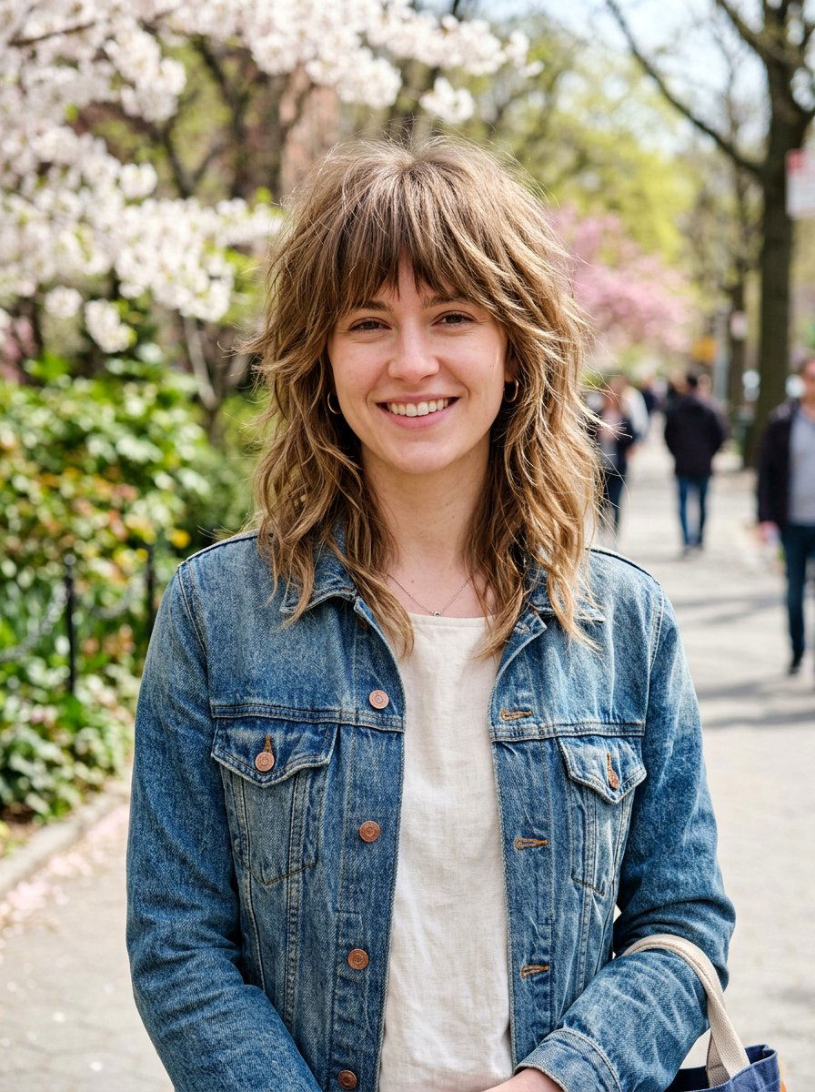 Modern Shag Cut - 20 office hairstyle for mature women over 50 - 20 office hairstyle for mature women over 50