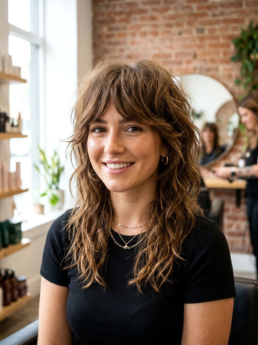 Modern Shag For Damaged Hair - 20 trim styles for growing out damaged hair - 20 trim styles for growing out damaged hair