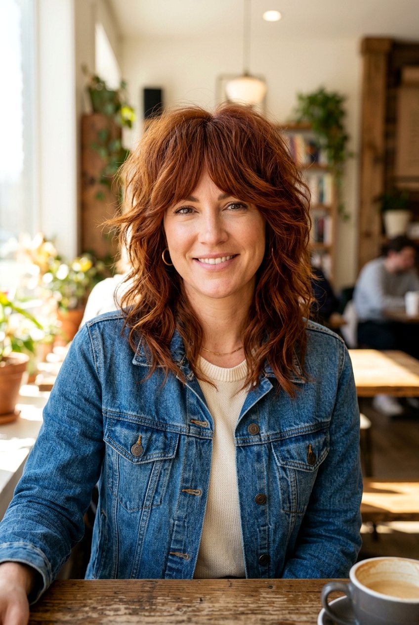 Modern Shag For Overprocessed Hair - 20 haircut to make damaged hair look healthy - 20 haircut to make damaged hair look healthy