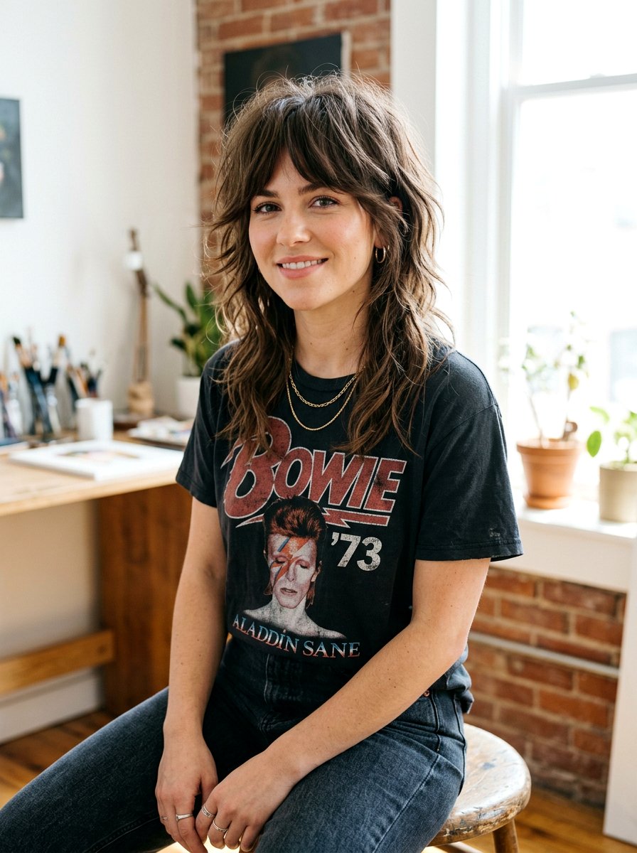 Modern Shag Haircut - 20 flattering haircut for inverted triangle face - 20 flattering haircut for inverted triangle face