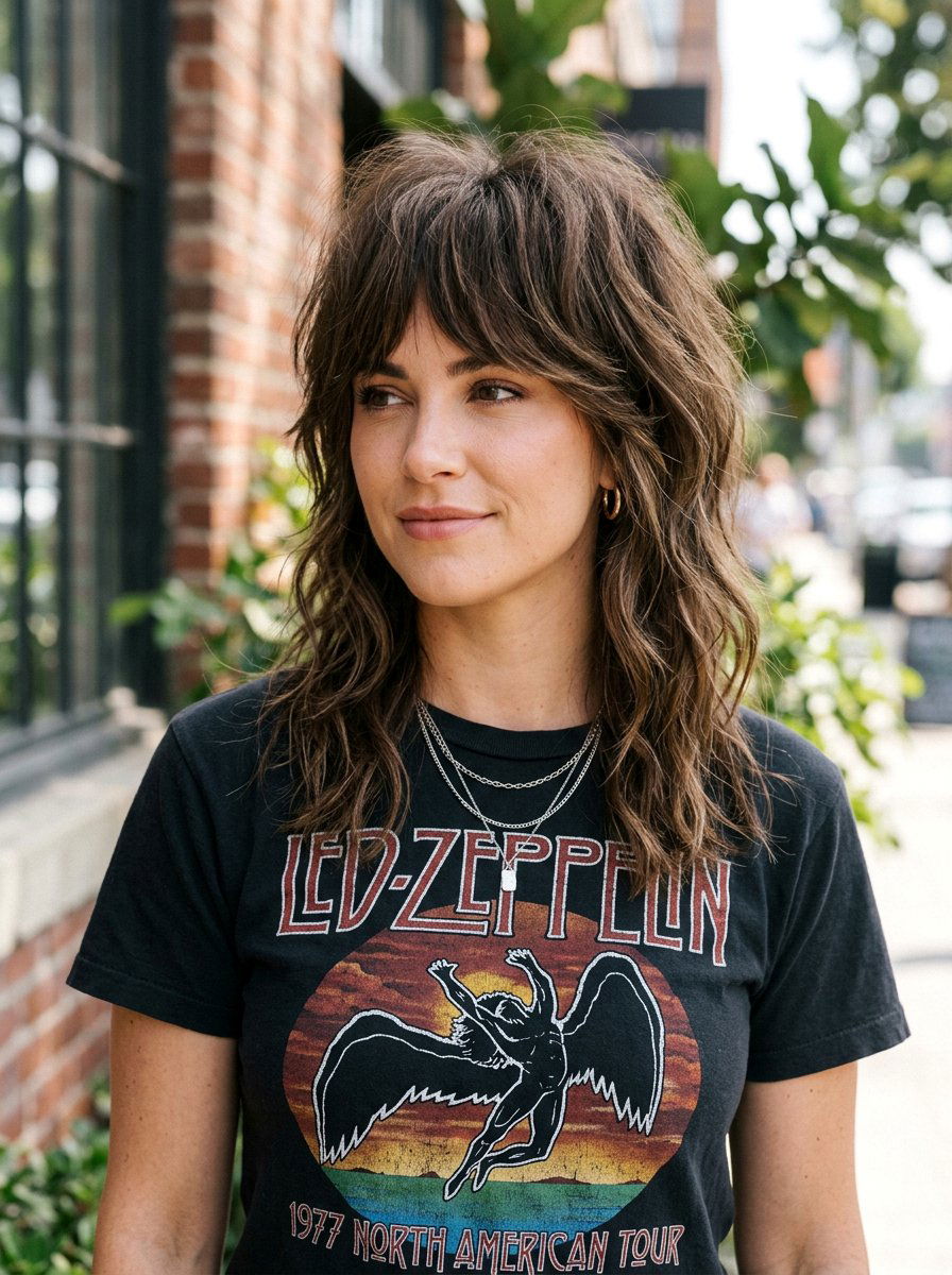 Modern Shag Haircut - 20 haircut for 2c wavy hair - 20 haircut for 2c wavy hair