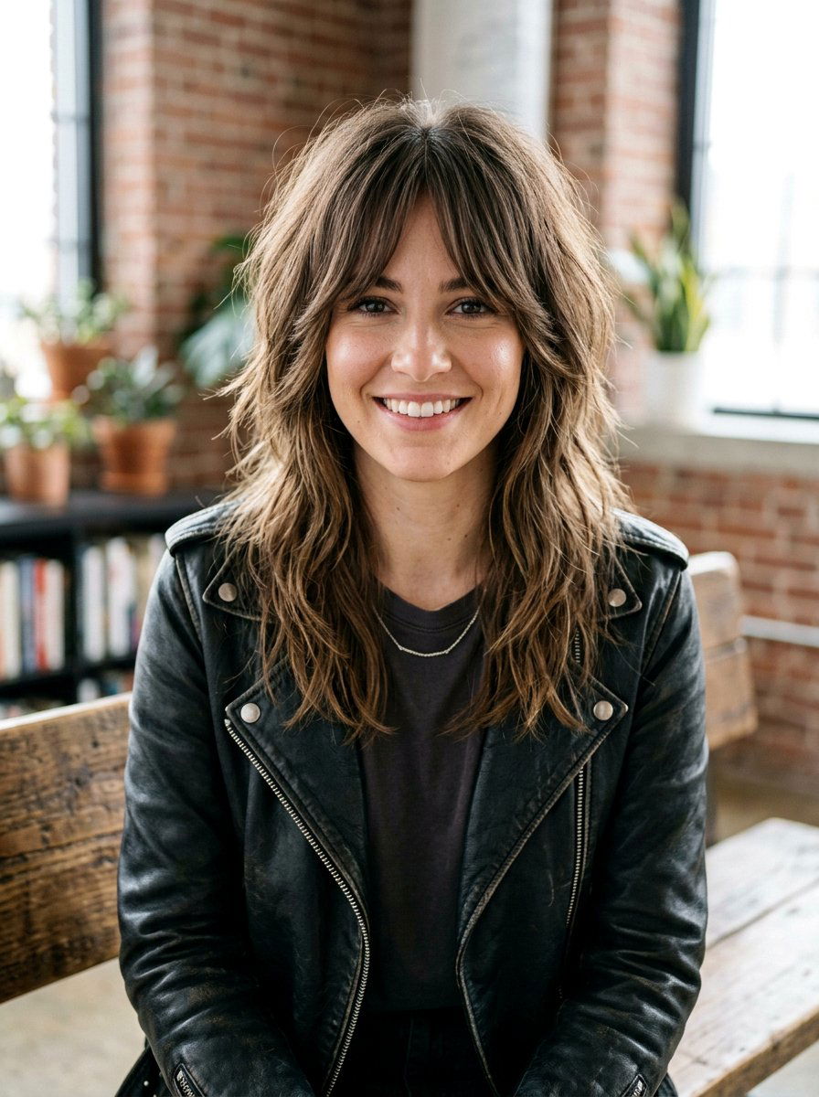 Modern Shag Haircut - 20 office hair ideas for women - 20 office hair ideas for women