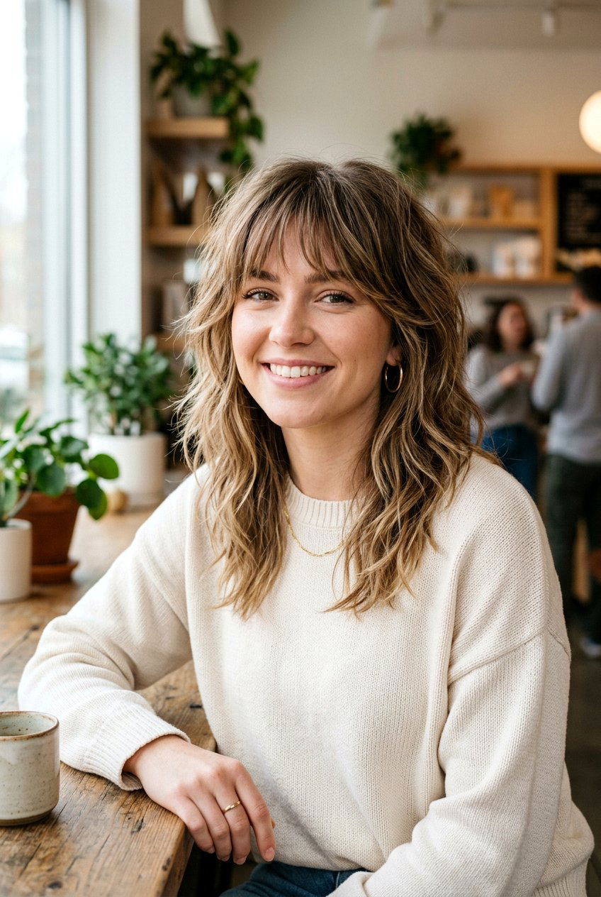 Modern Shag Haircut - 20 transformation haircut ideas - 20 transformation haircut ideas