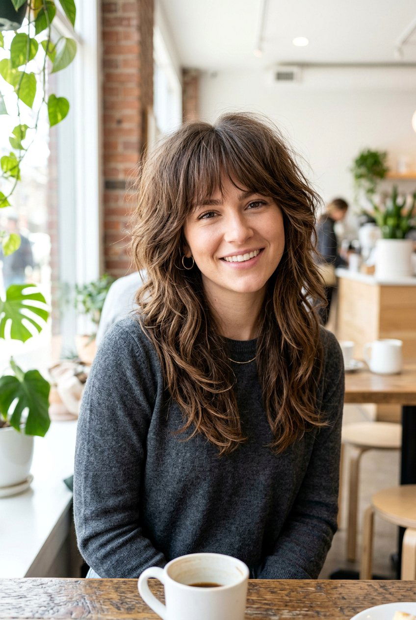 Modern Shag Haircut For Thick Hair - 20 flattering shag for thick hair - 20 flattering shag for thick hair