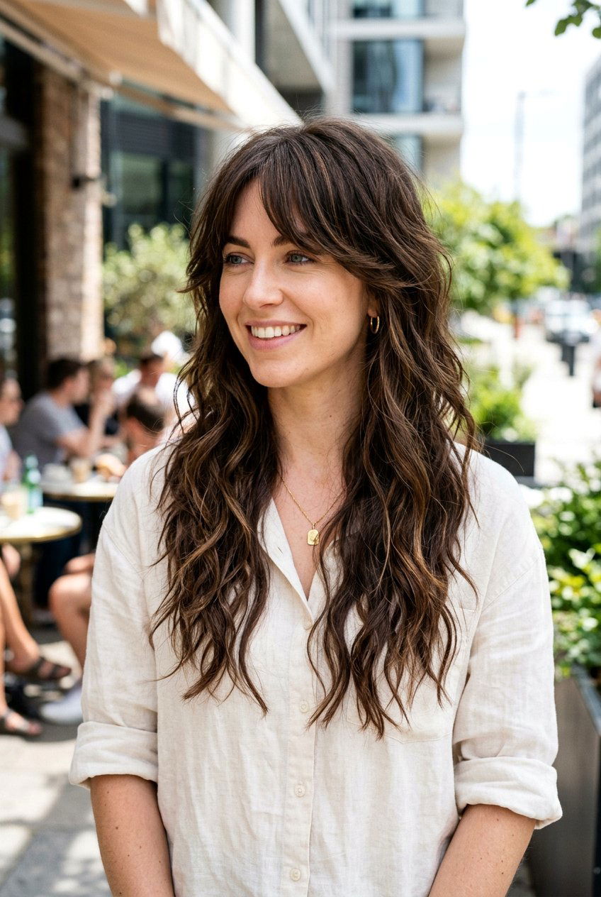 Modern Shag Haircut for Long Hair - 20 salon haircut ideas for long hair - 20 salon haircut ideas for long hair