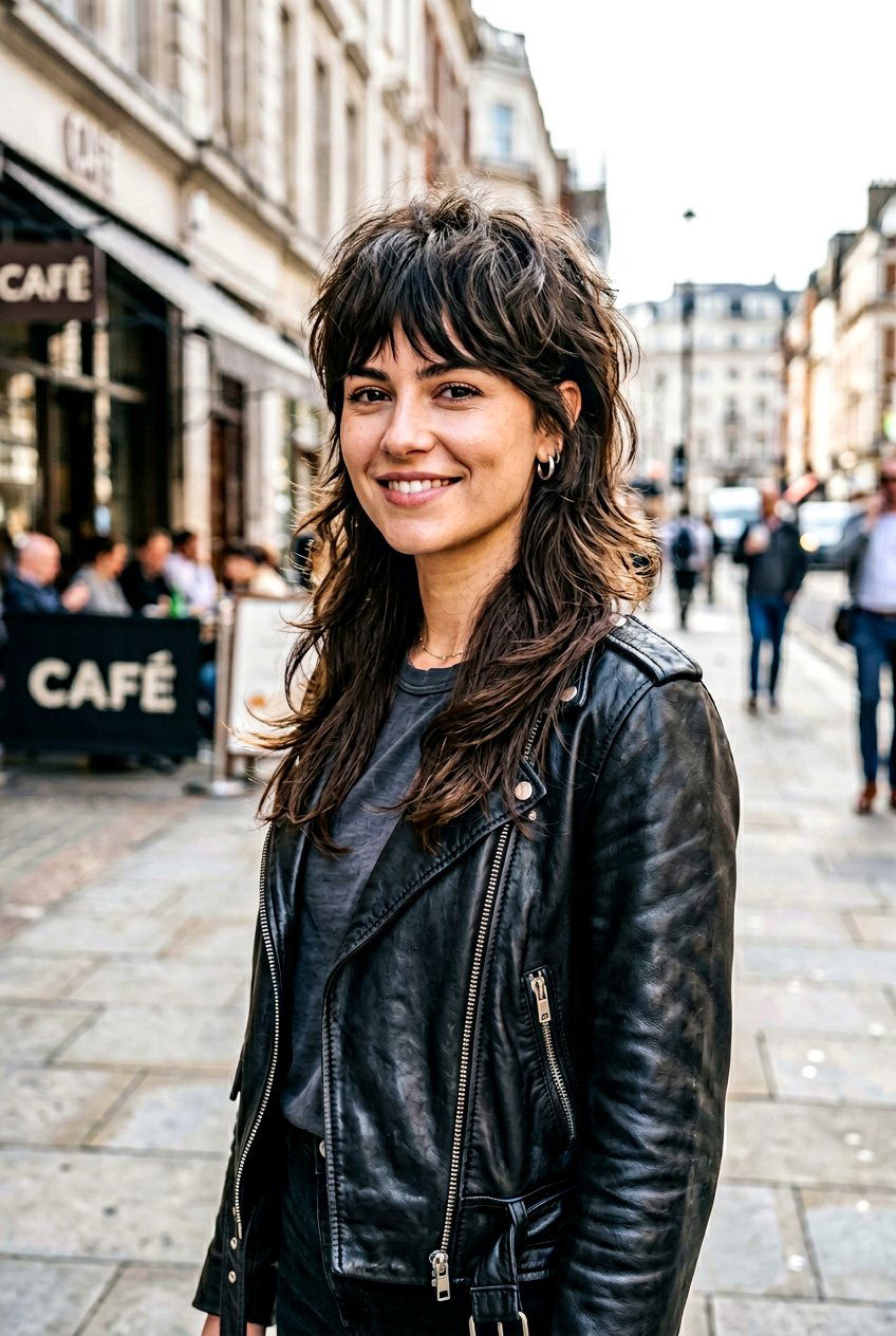 Modern Shullet Flip - 20 90s flip haircut for medium hair - 20 90s flip haircut for medium hair