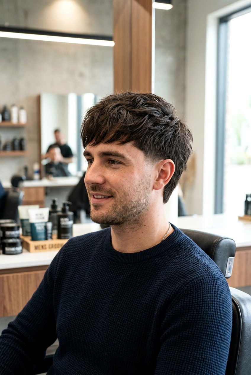 Modern shag - 20 shag haircut for men - 20 shag haircut for men