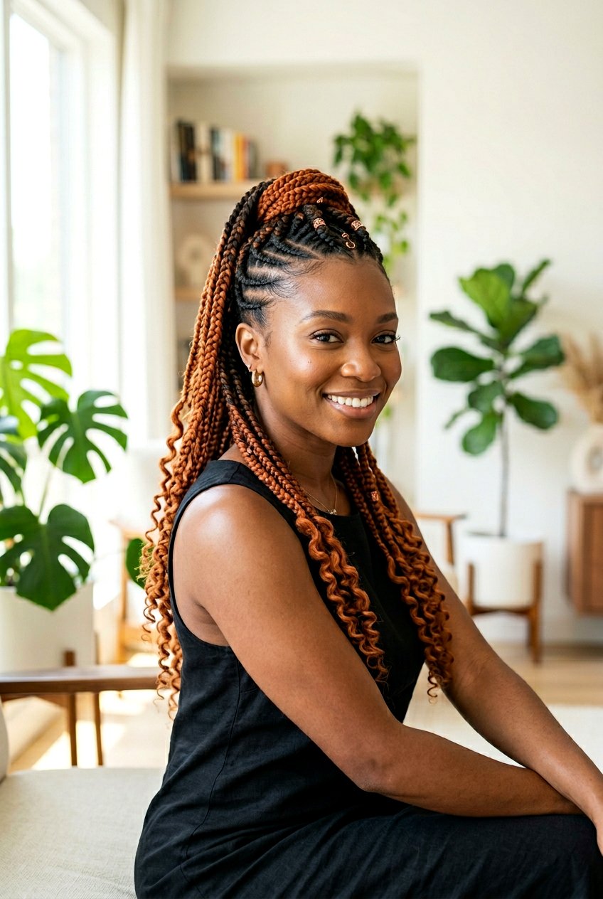 Mohawk Braids With Color For Black Women - 20 braided mohawk hairstyle for women - 20 braided mohawk hairstyle for women