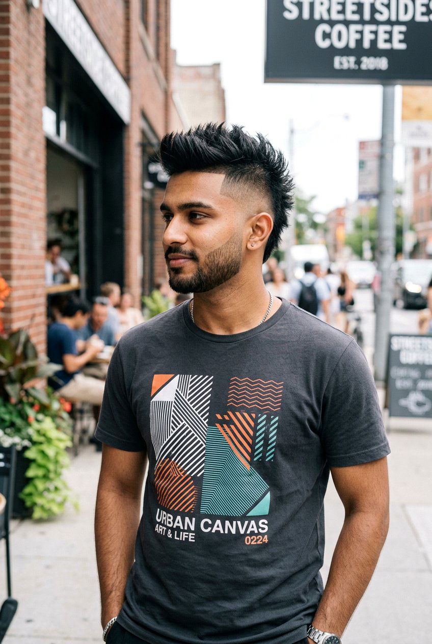 Mohawk Fade - 20 mens haircut for receding hairline - 20 men’s haircut for receding hairline