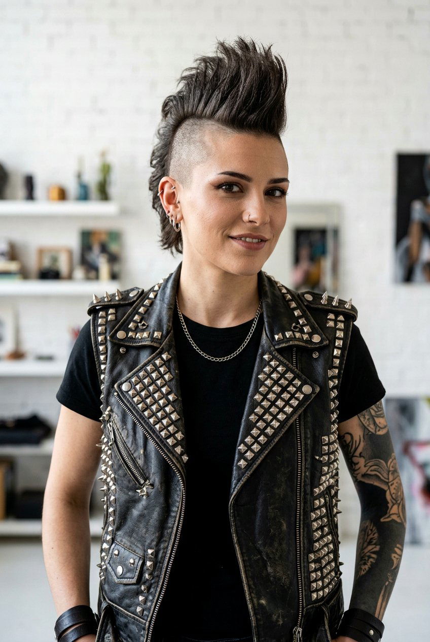 Mohawk Haircut For Women - 30 popular short hairstyles for women - 30 popular short hairstyles for women