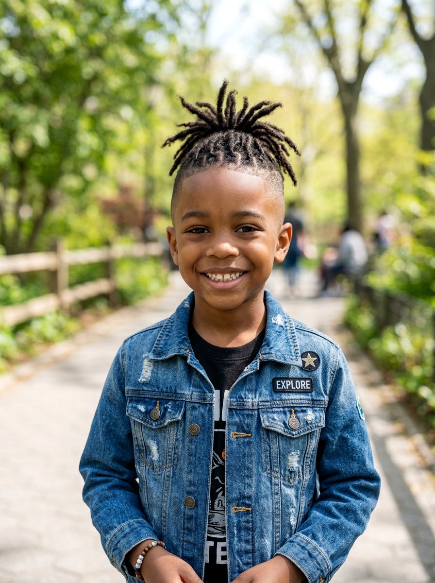 Mohawk Locs - 20 school loc styles for boys - 20 school loc styles for boys