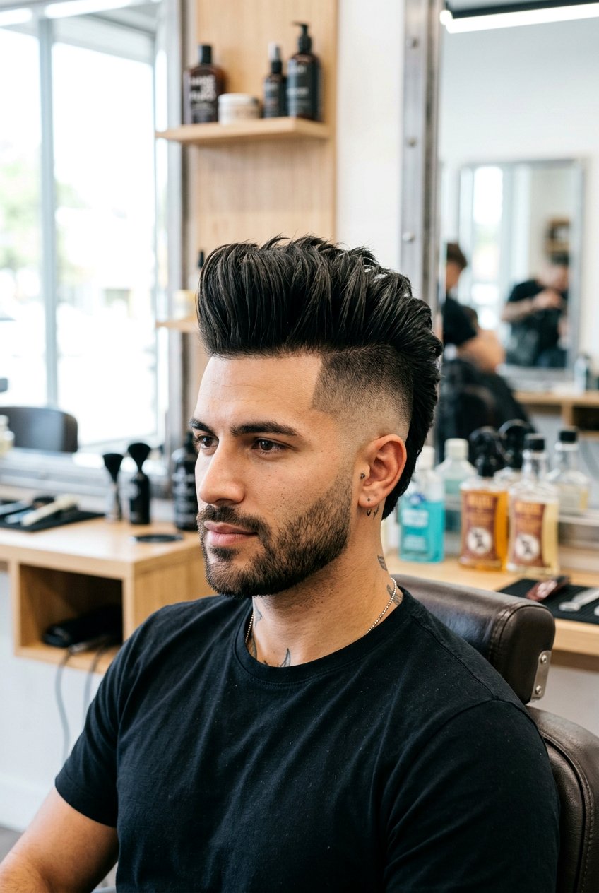 20 Dapper Pompadour Haircut for Men Styles to Copy Today