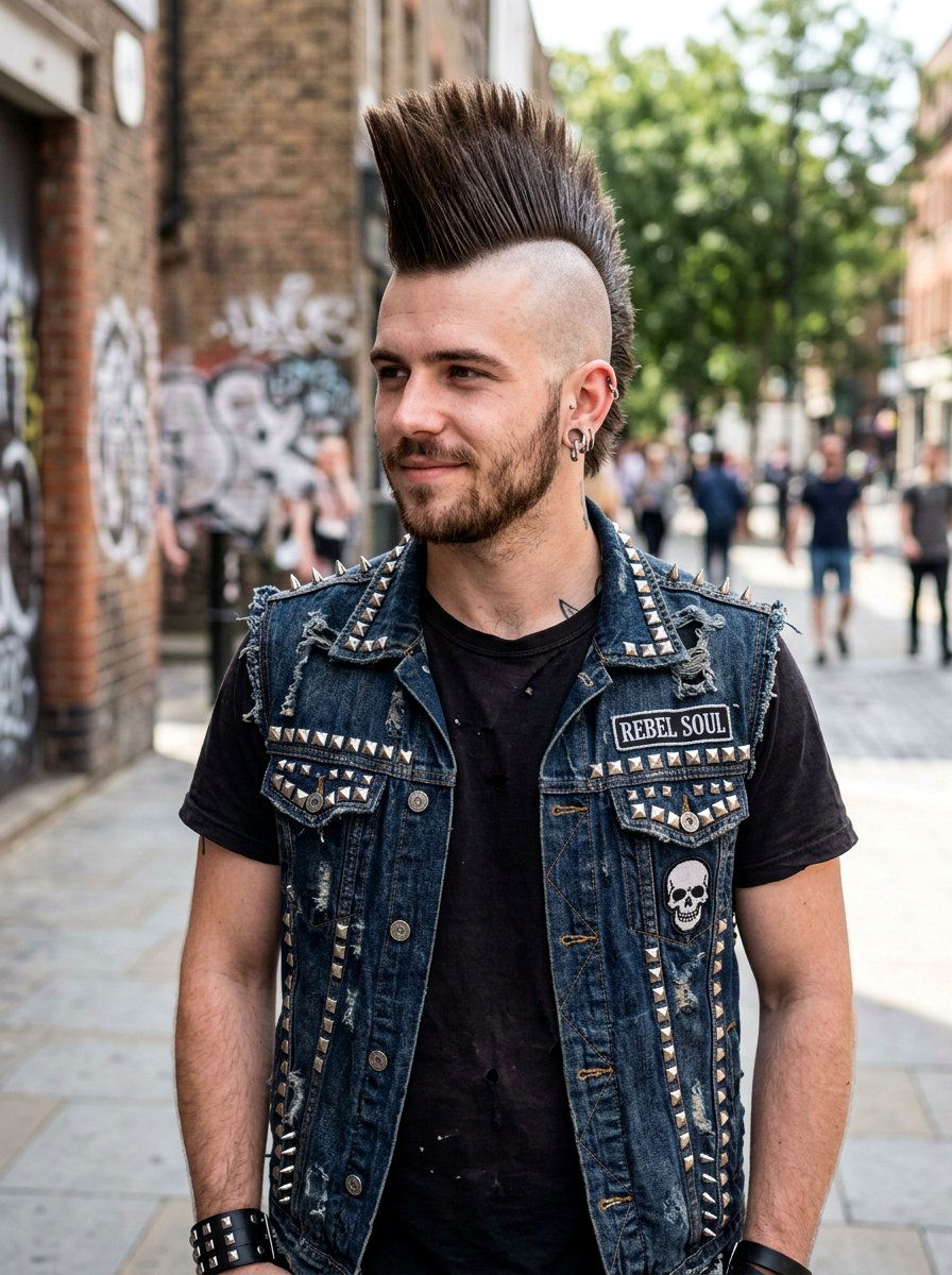 Mohawk Undercut - 20 undercut for thick straight hair men - 20 undercut for thick straight hair men
