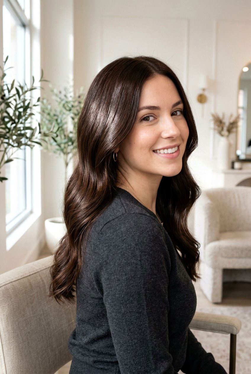 Monobrown Hair - 20 salon hair color ideas - 20 salon hair color ideas