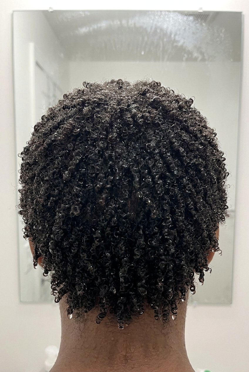 Mousse Only Wash and Go for Lightweight 4C Definition - 20 defined wash and go for 4c hair - 20 defined wash and go for 4c hair