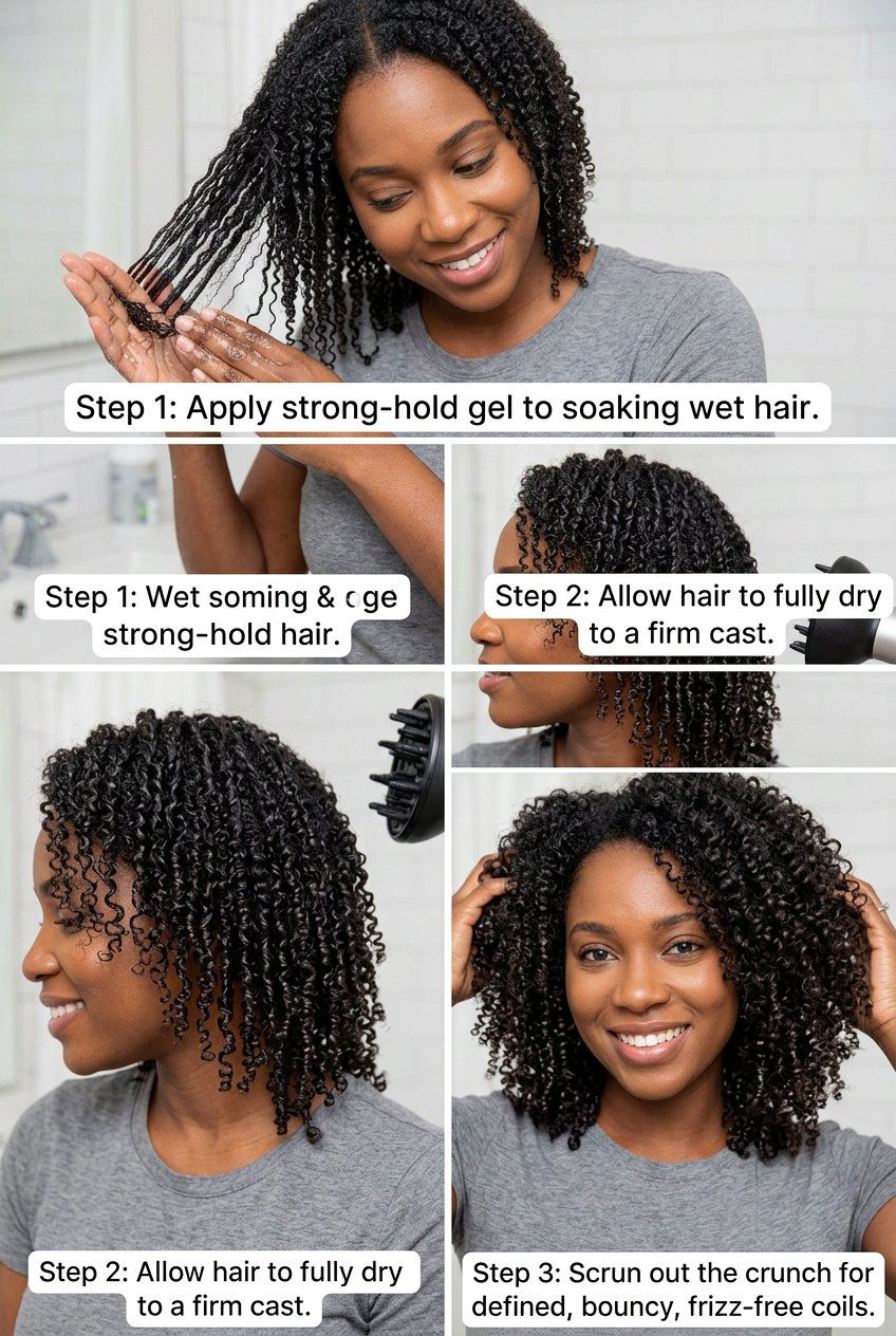 Mousse Only Wash and Go for Medium 3C Curls - 20 wash and go for medium natural hair - 20 wash and go for medium natural hair