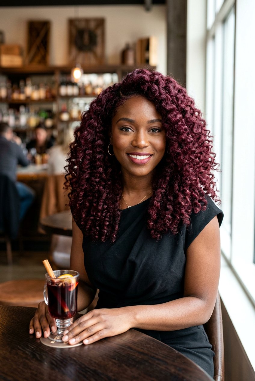 Mulled Wine Hair For Dark Skin - 20 mulled wine hair color - 20 mulled wine hair color