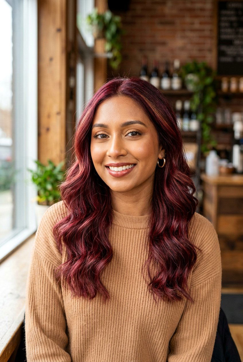 Mulled Wine Hair For Warm Skin Tones - 20 mulled wine hair color - 20 mulled wine hair color