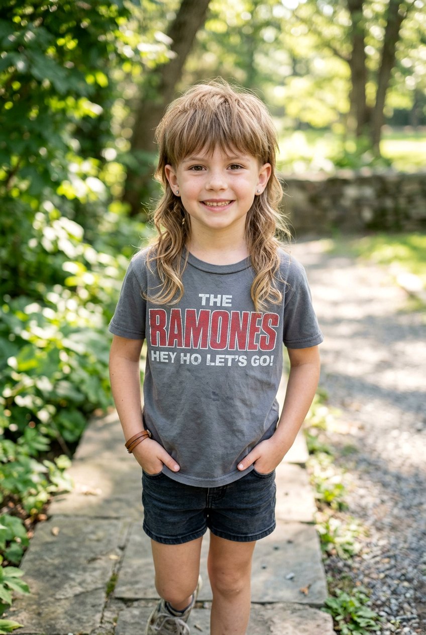 Mullet Haircut With Feathered Bangs - 20 little girls haircut ideas with bangs - 20 little girls haircut ideas with bangs