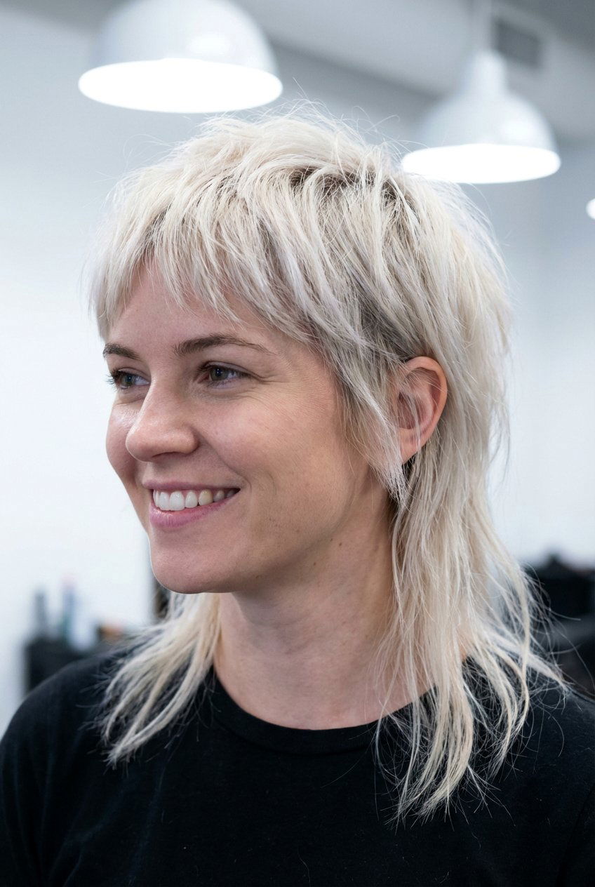 Mullet Shag - 20 shag haircuts for women - 20 shag haircuts for women