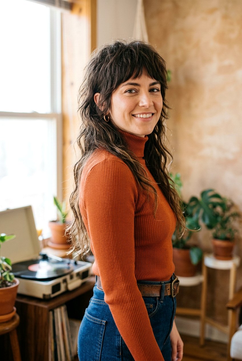 Mullet inspired 70s shag - 20 1970s shag haircut - 20 1970s shag haircut