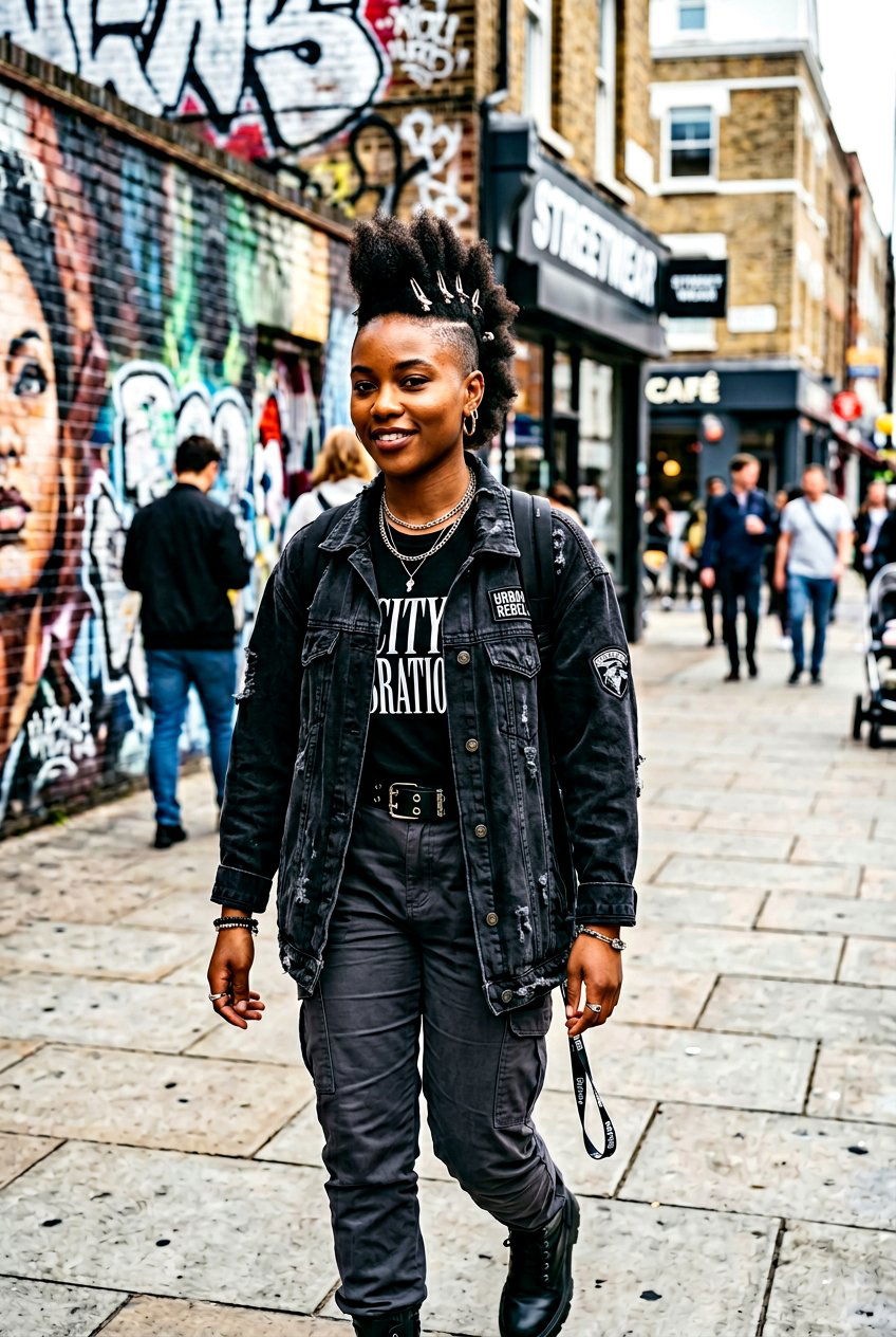 Multi Clip Mohawk - 20 messy claw clip updo for medium hair - 20 messy claw clip updo for medium hair