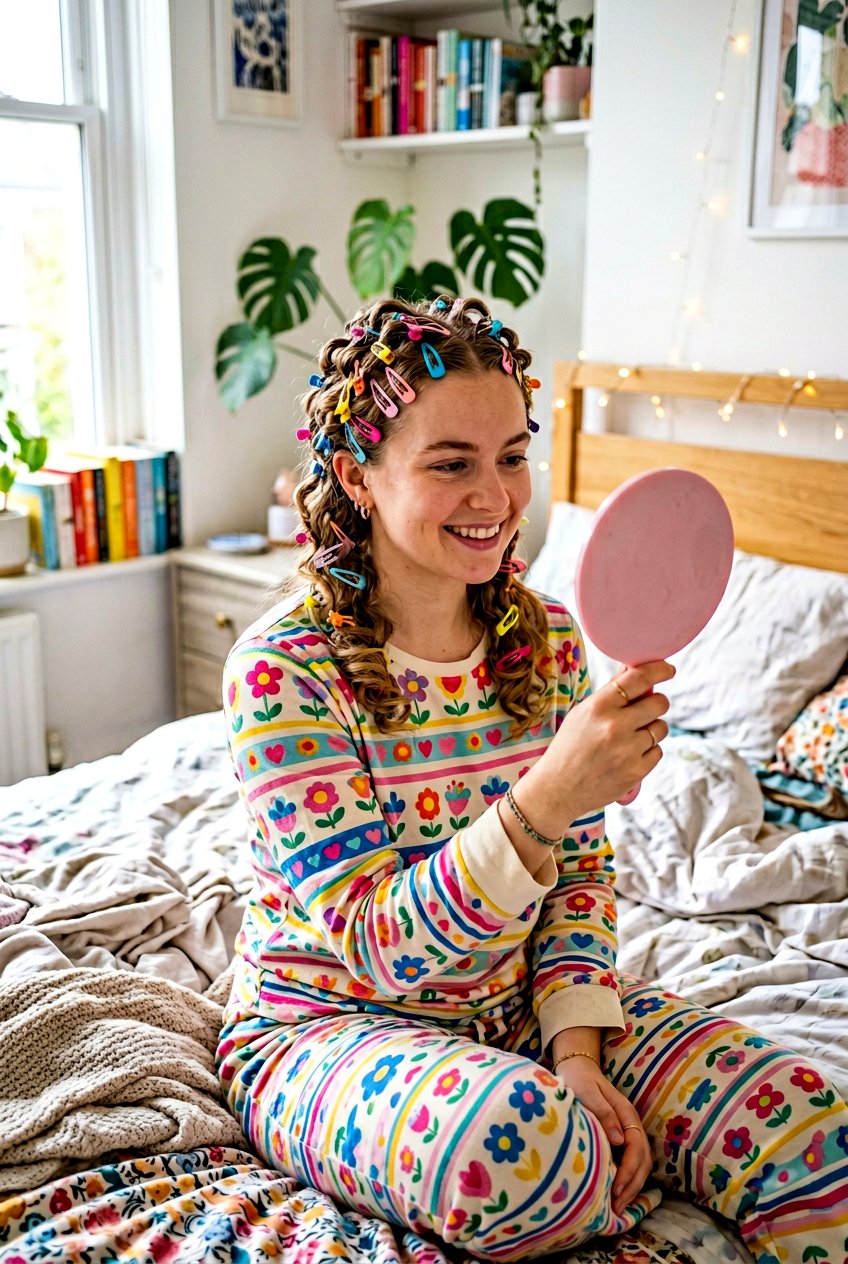 Multi Clip Wave Set - 20 overnight claw clip hairstyle - 20 overnight claw clip hairstyle