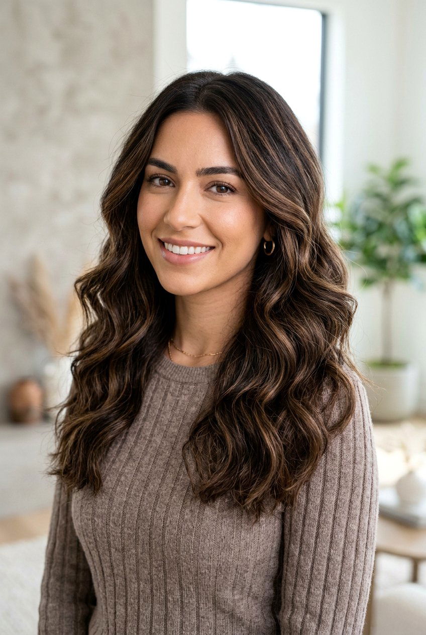 Multi Dimensional Espresso Brunette - 20 cool espresso brown hair color - 20 cool espresso brown hair color