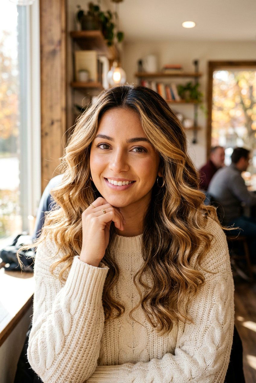 Multi Dimensional Honey Blonde On Dark Base - 20 dimensional honey blonde hair - 20 dimensional honey blonde hair