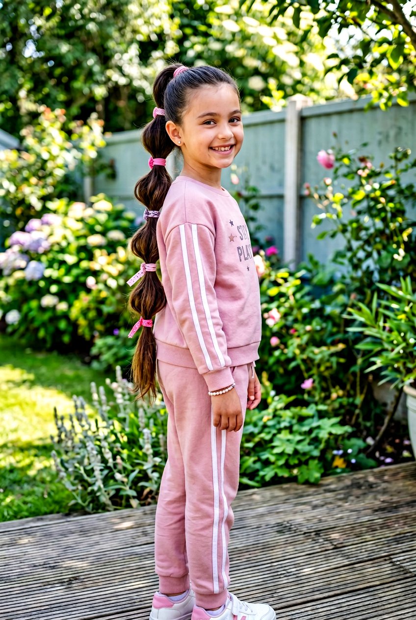 Multi Layered Ponytail Kids - 20 easy rubber band styles for kids - 20 easy rubber band styles for kids