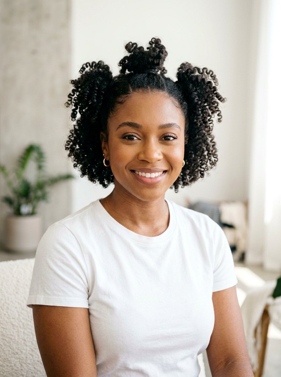 Multi Pineapple - 20 satin bonnet hairstyles for curls - 20 satin bonnet hairstyles for curls