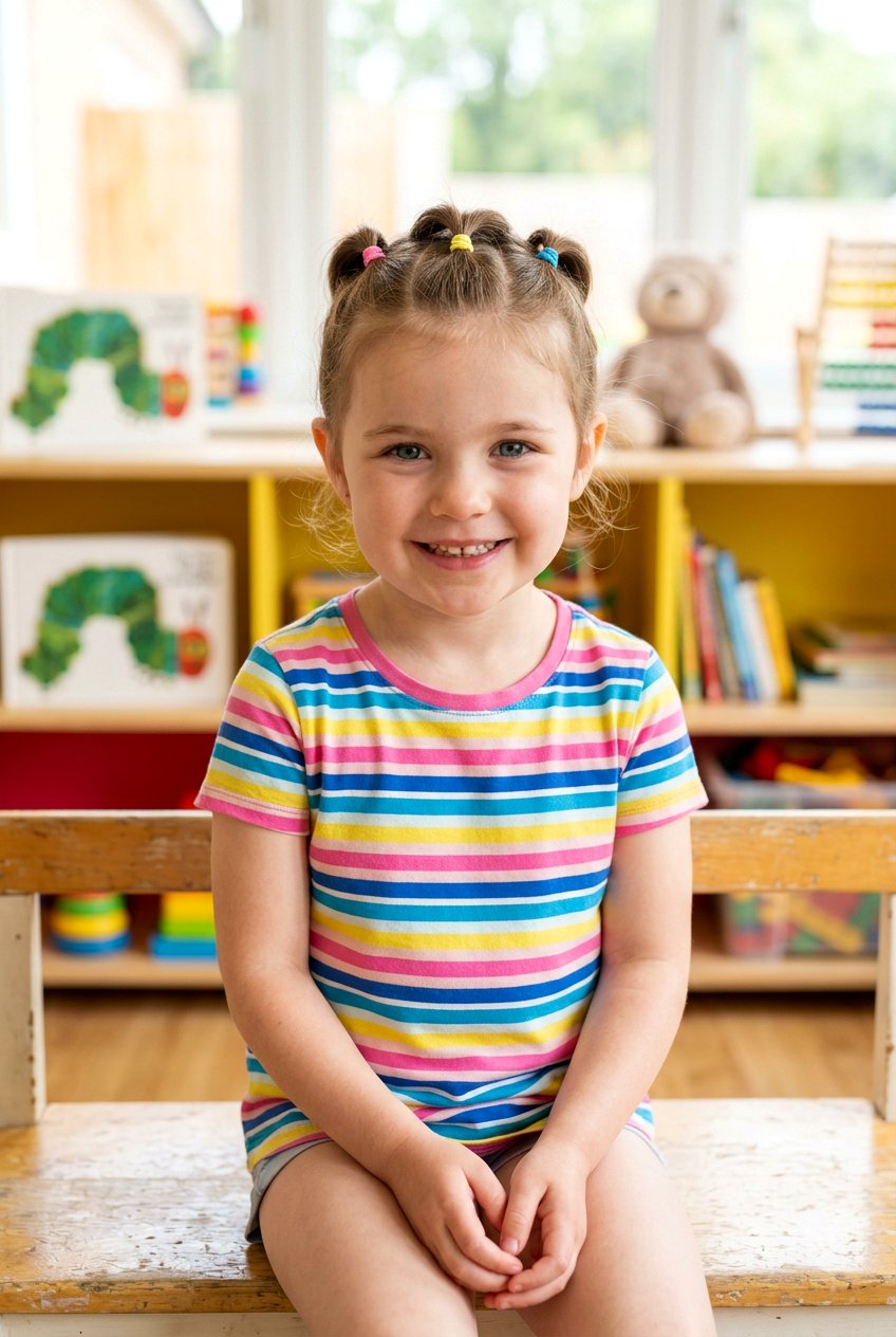 Multi Ponytail - 20 easy curly hairstyles for little girls - 20 easy curly hairstyles for little girls