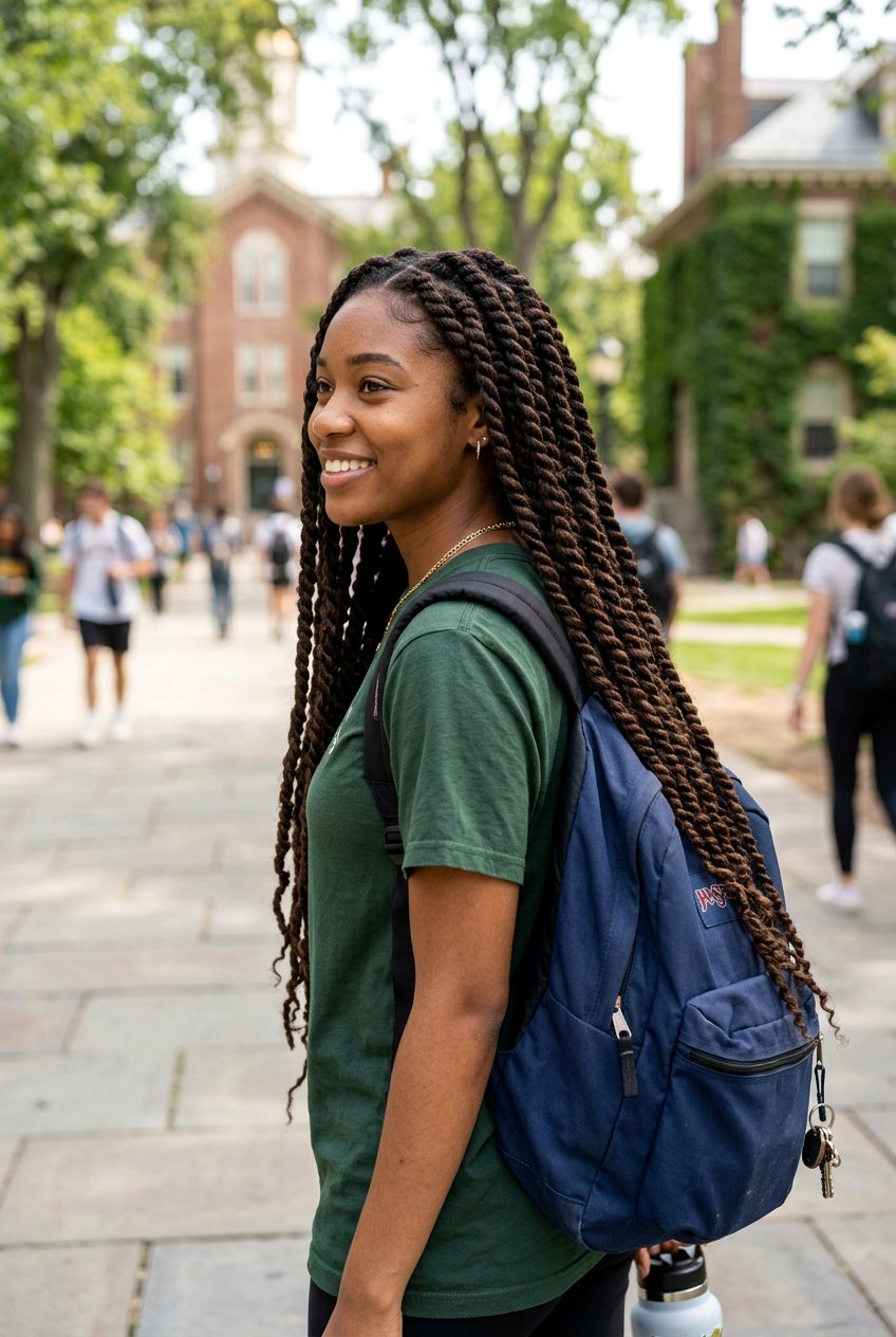 Multi Strand Rope Twist - 20 school hairstyle for long thick hair - 20 school hairstyle for long thick hair