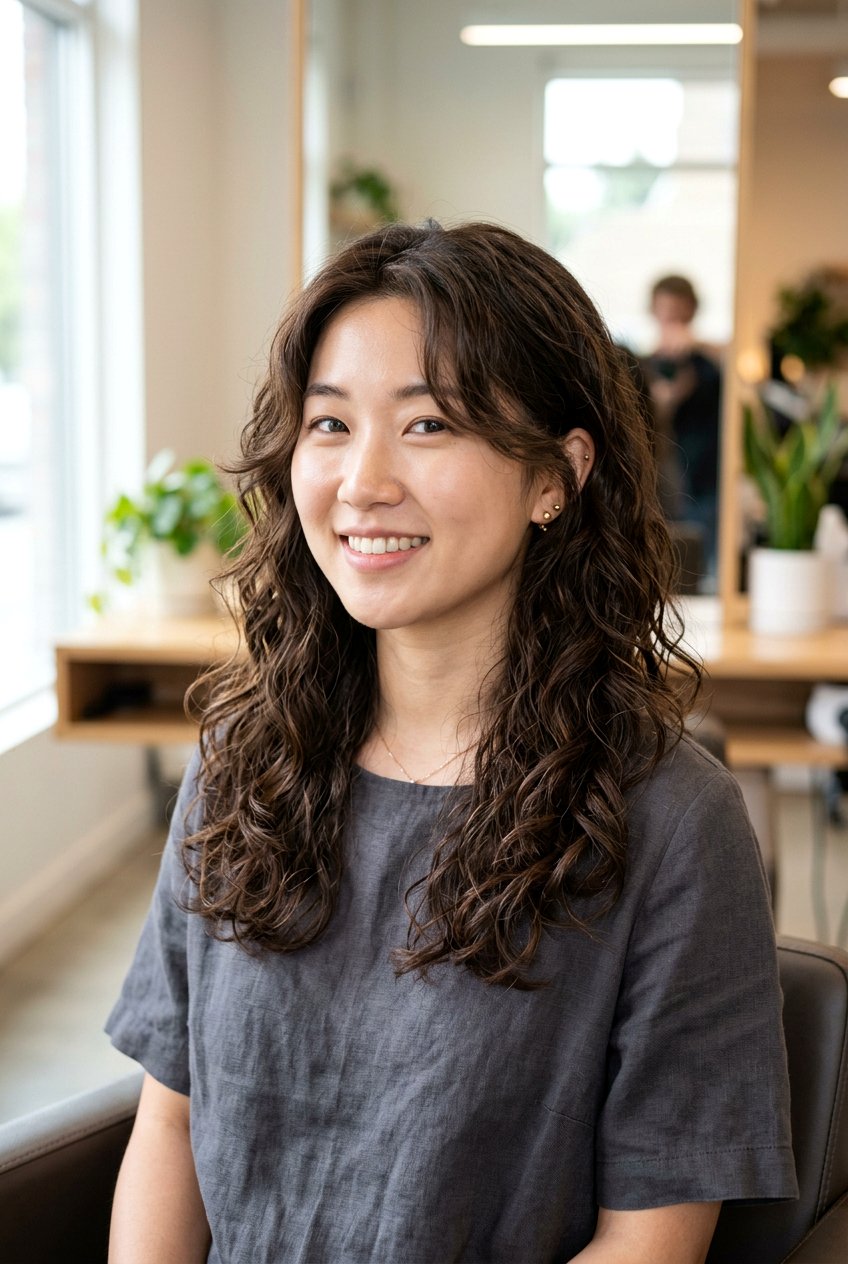 Multi textured digital perm - 20 digital perm hairstyles - 20 digital perm hairstyles