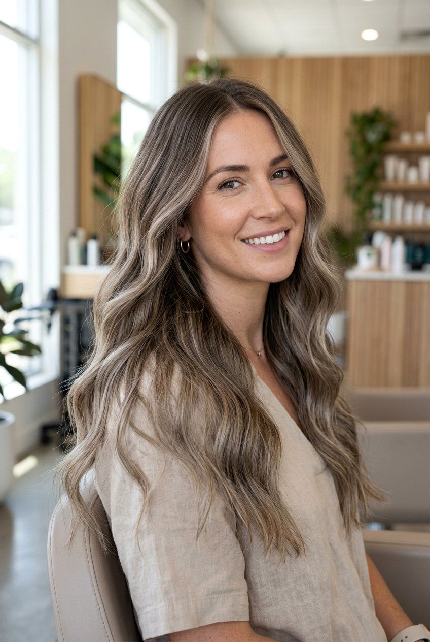 Mushroom Blonde Balayage - 20 soft blonde balayage hair - 20 soft blonde balayage hair