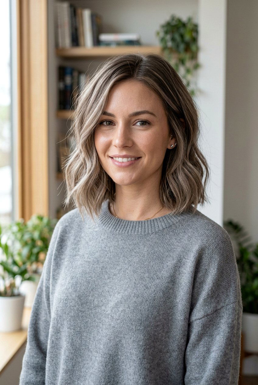 Mushroom Blonde Balayage Bob - 20 blonde balayage for shoulder length bob - 20 blonde balayage for shoulder length bob