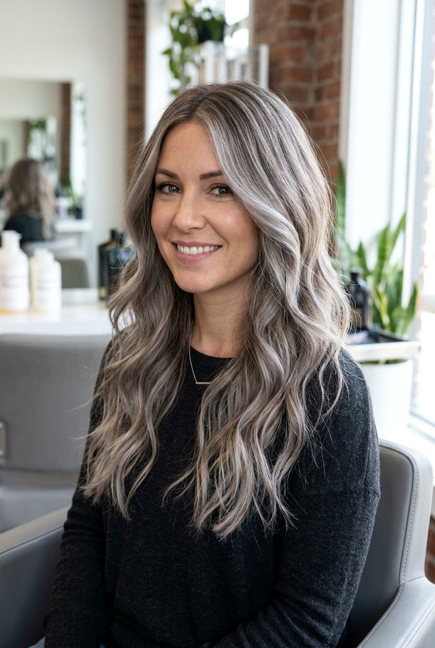 Mushroom Blonde Gray Blending - 20 gray blending hair color - 20 gray blending hair color