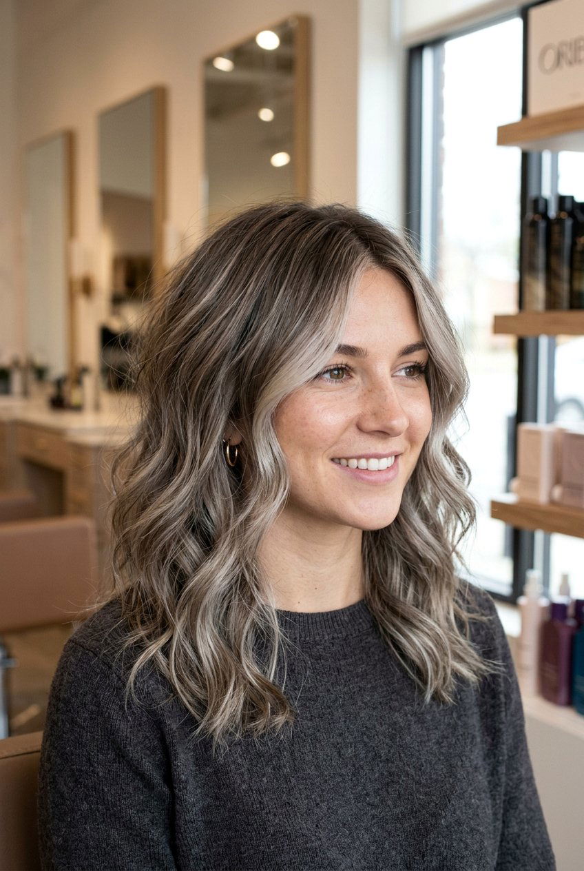 Mushroom Blonde Highlights - 20 blonde highlights for gray blending - 20 blonde highlights for gray blending