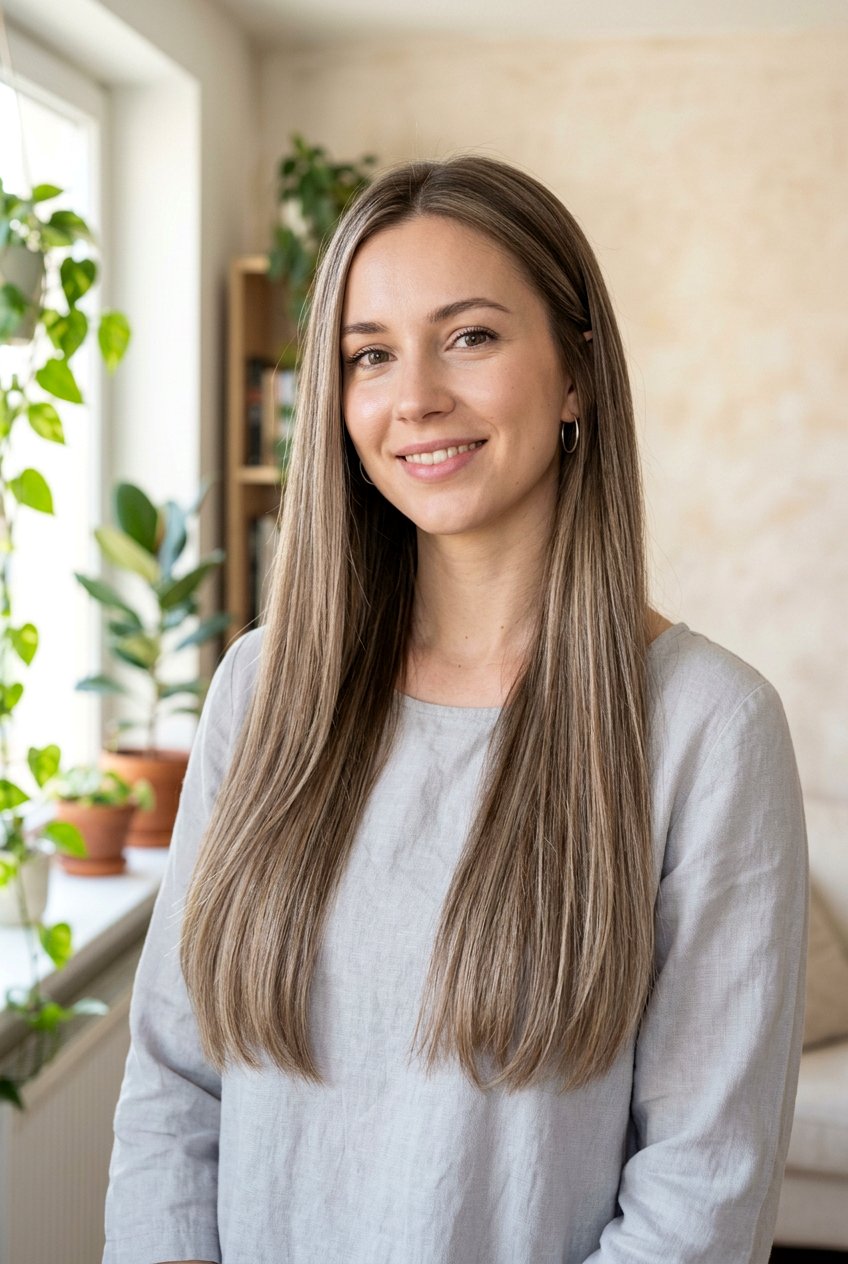 Mushroom Blonde Highlights on Brown Hair - 20 full highlights on brown hair - 20 full highlights on brown hair