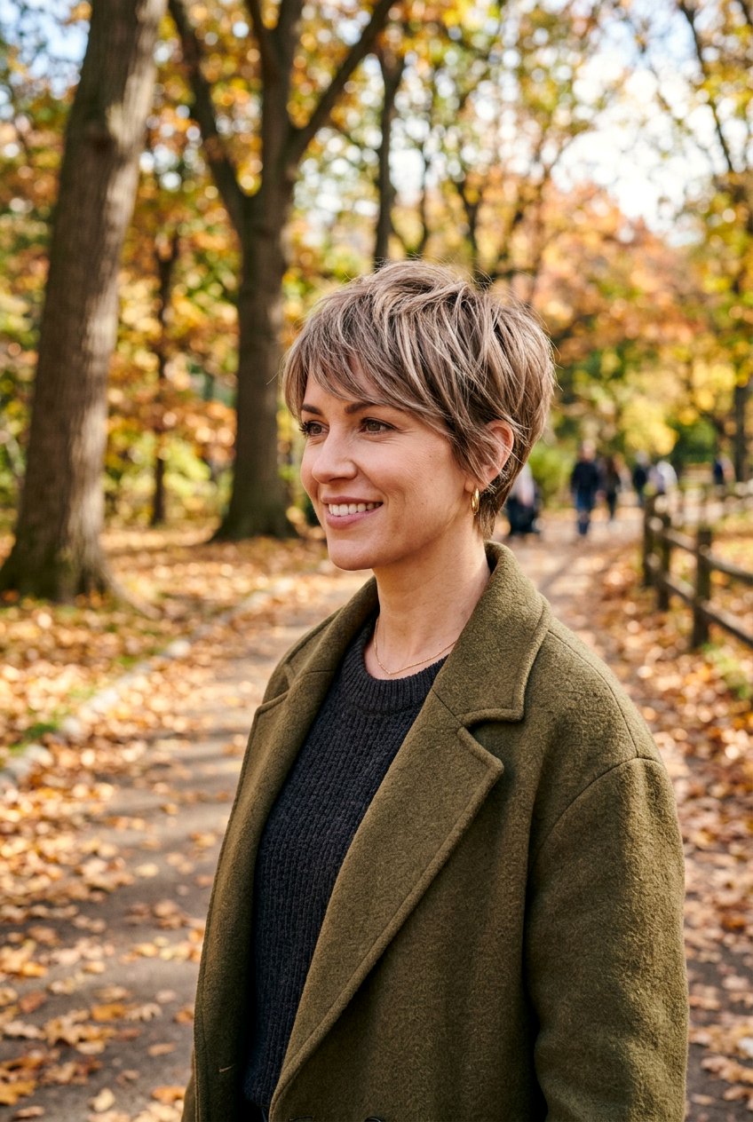 Mushroom Blonde Pixie - 20 blonde pixie hair color ideas - 20 blonde pixie hair color ideas