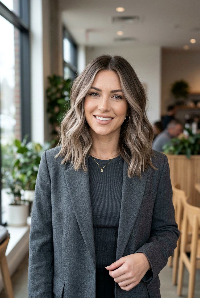 Mushroom Bronde Balayage - 20 caramel bronde balayage for brunettes - 20 caramel bronde balayage for brunettes