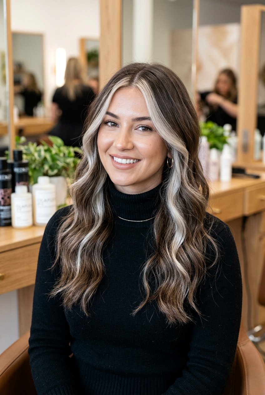 Mushroom Bronde Money Piece - 20 mushroom bronde hair color - 20 mushroom bronde hair color