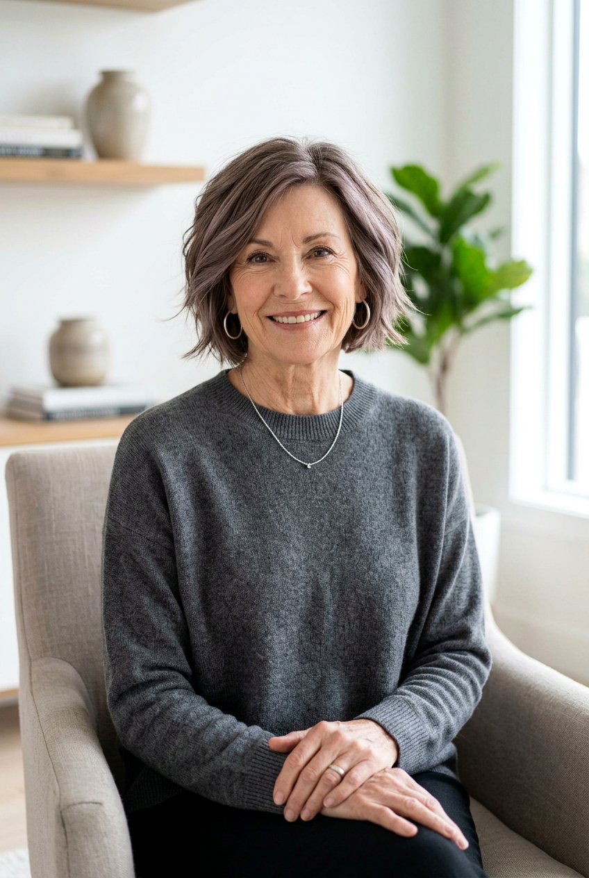 Mushroom Brown - 20 hair color ideas for women over 70 - 20 hair color ideas for women over 70